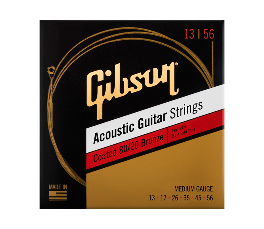Gibson SAG-CBRW13 Bronze Coated 013-056 Acoustic Guitar String Set
