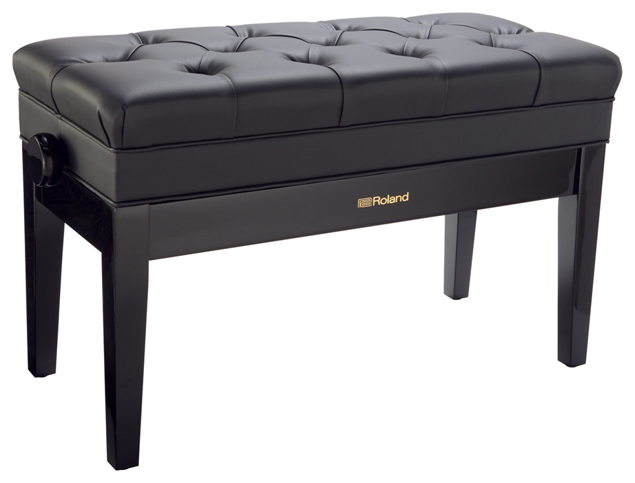 Roland RPBD500PE Duet Polished Black Piano Bench