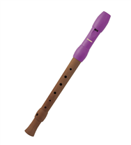 Flauta bisel soprano alema Hohner Alegra B95851 Rosa