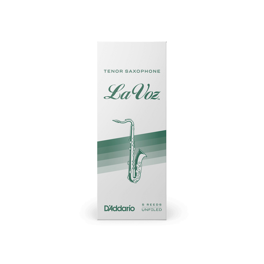D'Addario Medium La Voz Tenor Sax Reed