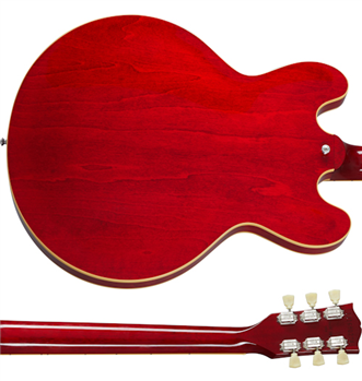 Guit Gibson ES335 Sixties Cherry | Ludimusic