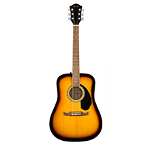 Fender FA-125 Walnut Sunburst Acoustic Guitar