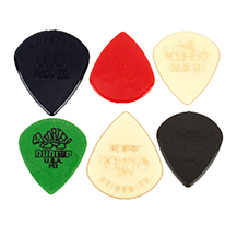Jim Dunlop Jazz III PVP103 Variety Picks 6-Un Pack