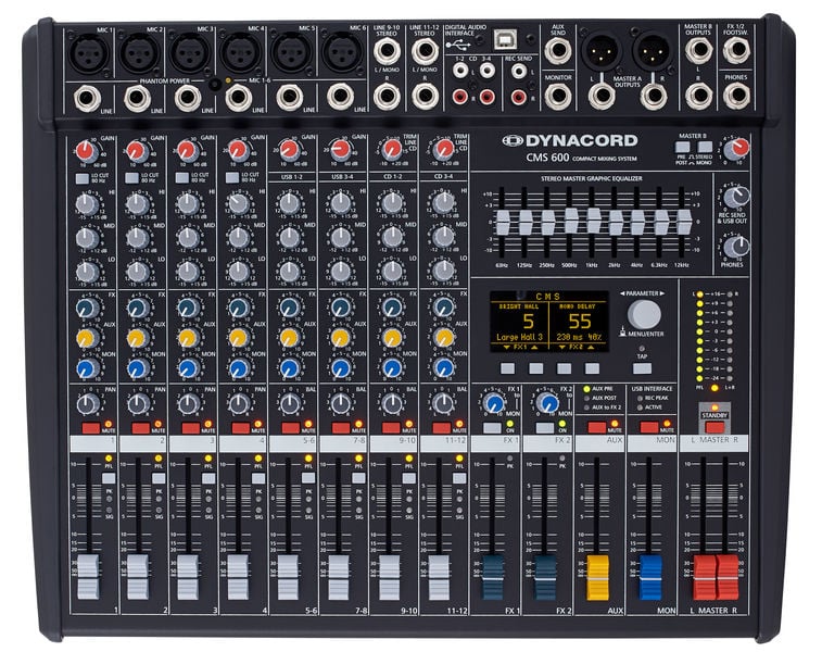 Dynacord CMS600-3 Mixer with Effects