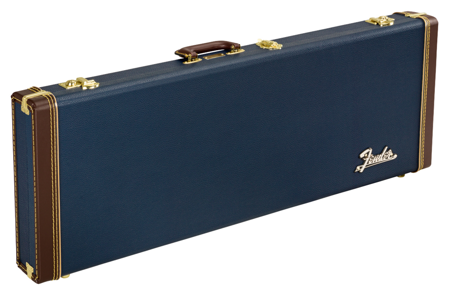 Fender Classic Series Wood Case Strat/Tele Navy Blue