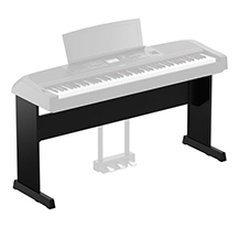 Yamaha L300 B (DGX670) Black Piano Stand