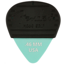 Fender 351 Mojo Grip Picks Dura-Tone Delrin 0,46mm Picks