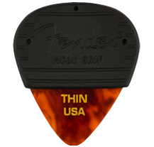 Fender 351 Mojo Grip Picks Celluloid Tortoiseshell Picks