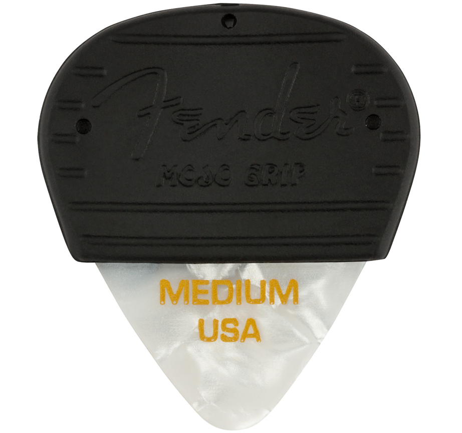 Fender 351 Mojo Grip Picks Celluloid White Moto Medium Picks