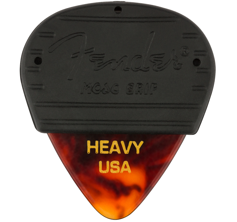 Fender 351 Mojo Grip Picks Celluloid Tortoiseshell Hard Picks