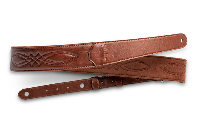 Taylor Vegan 2" Medium Brown Guitar Strap