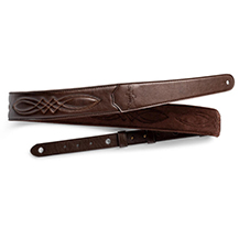 Taylor Vegan 2" Chocolate Brown Guitar Strap