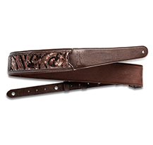 Taylor Vegan 2.25" Chocolate Brown Guitar Strap