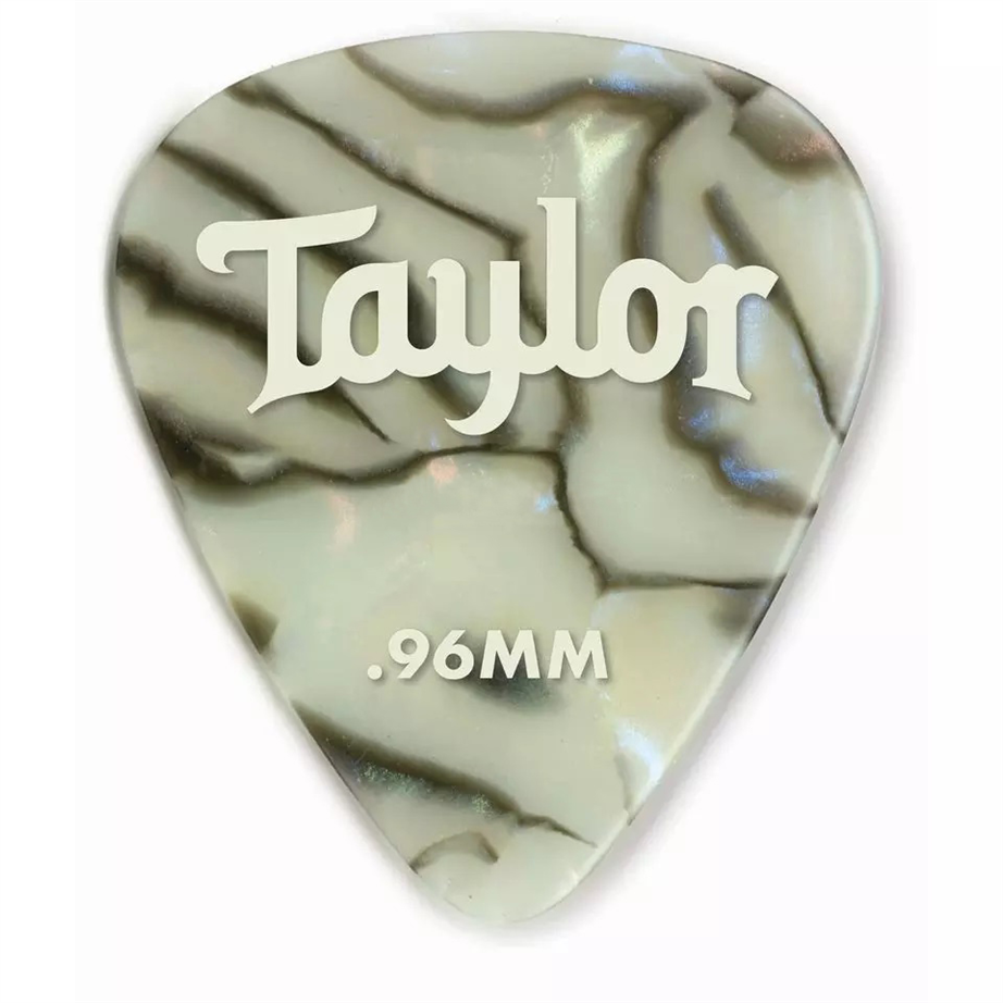 Taylor Celluloid 351 Abalone 0.96mm 12 UN Picks