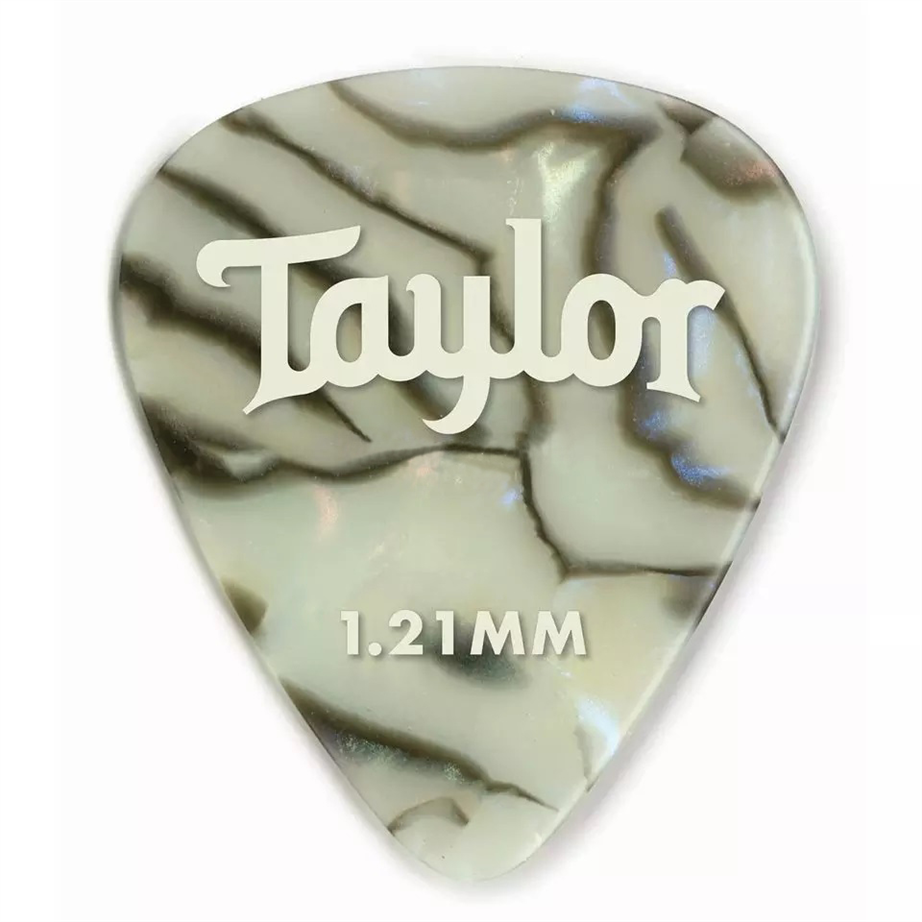 Taylor Celluloid 351 Abalone 1.21mm 12 UN Picks