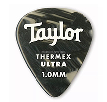 Taylor Premium 351 Thermex Ultra 1.0 Black Onyx 6 UN Picks