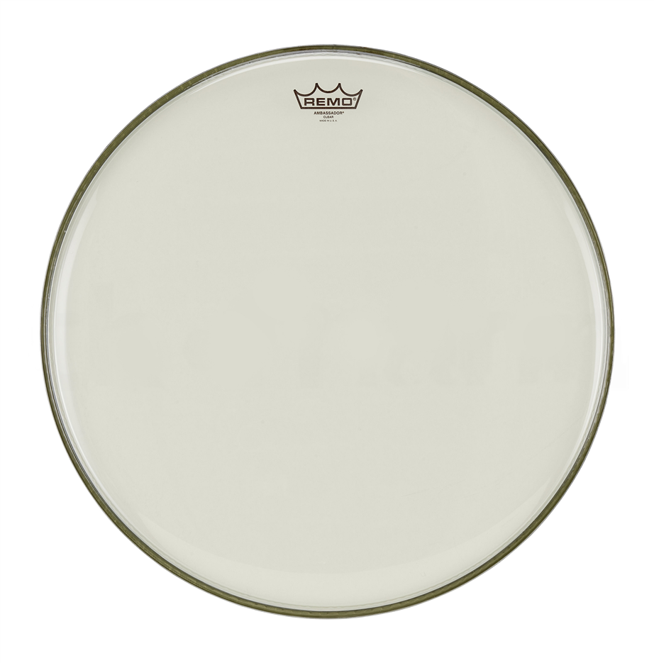 REMO BR-1320-00 Ambassador Clear 20" Bass Drum Head