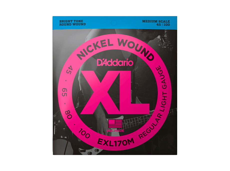 Daddario EXL170M 045-100 Bass Guitar Strings