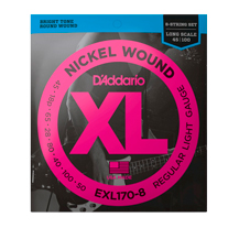 Daddario EXL170-8 strings 045-100 Bass guitar strings
