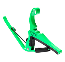 Kyser KG6NGA Neon Green Guitar Capo