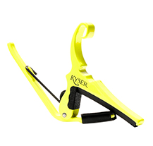 Kyser KG6NGA Neon Yellow Electric Guitar Capo