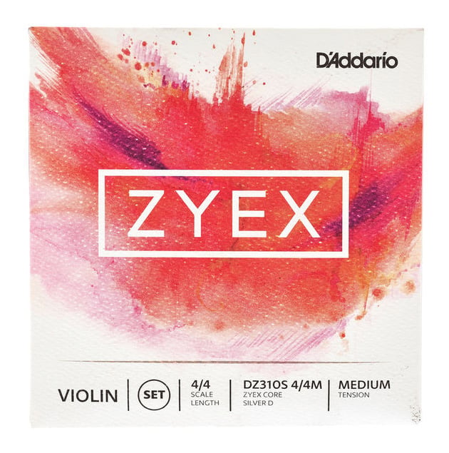 Daddario DZ310S Zyex 4/4 w/Silver D Violin Strings