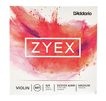 Daddario DZ310S Zyex 4/4 w/Silver D Violin Strings
