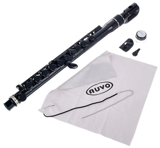 Nuvo JFlute 2.0 Black Transverse Flute | Ludimusic