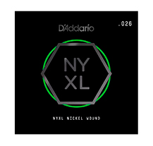 D'Addario NYXL Nickel Wound NYNW026 Single Guitar string