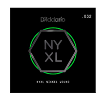 D'Addario NYXL Nickel Wound NYNW032 Single Guitar string
