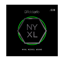 D'Addario NYXL Nickel Wound NYNW038 Single Guitar string