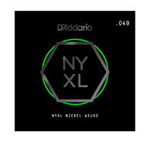D'Addario NYXL Nickel Wound NYNW049 Single Guitar string