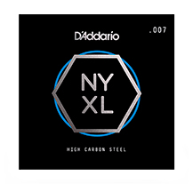 Daddario High Carbon Steel NYS007 Single Guitar string
