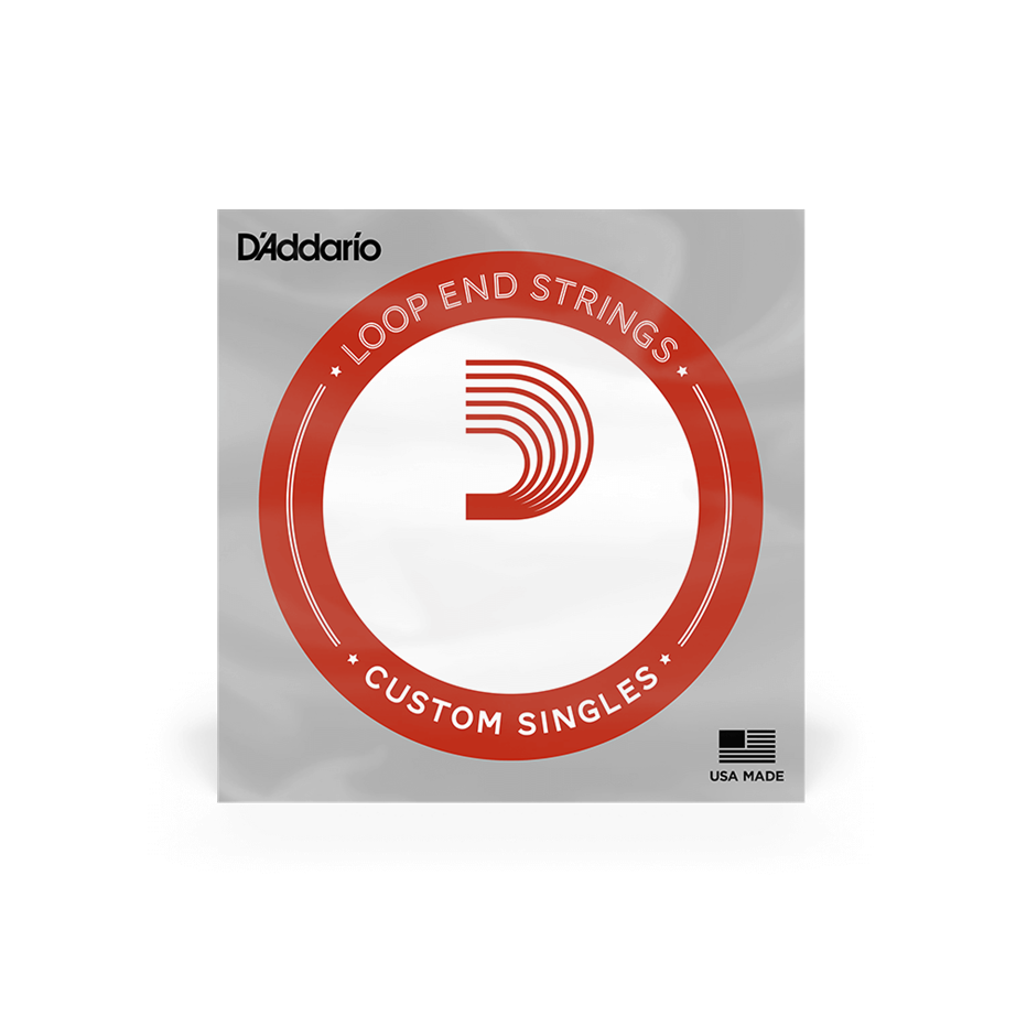 D'Addario LE017 Single Plain Steel 017 Loop End | Ludimusic