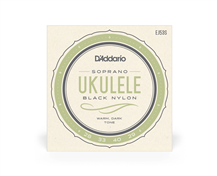 Daddario EJ53S Soprano Black Nylon Ukulele Strings