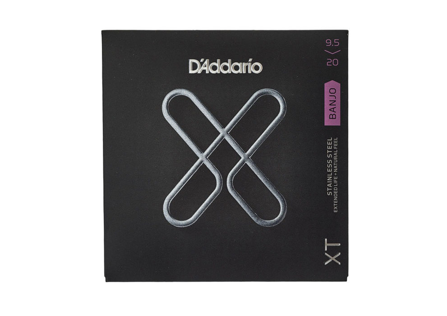 Daddario XTJ9520 Stainless Steel Coated 009,5-020 Banjo strings