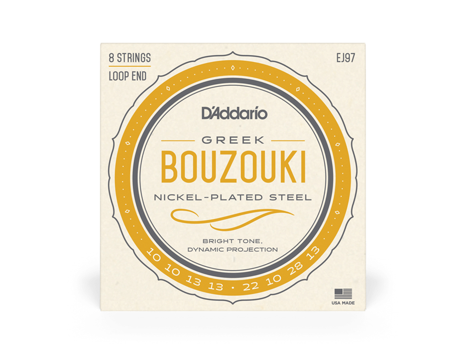 Jogo cordas Bouzouki Daddario EJ97 loop end