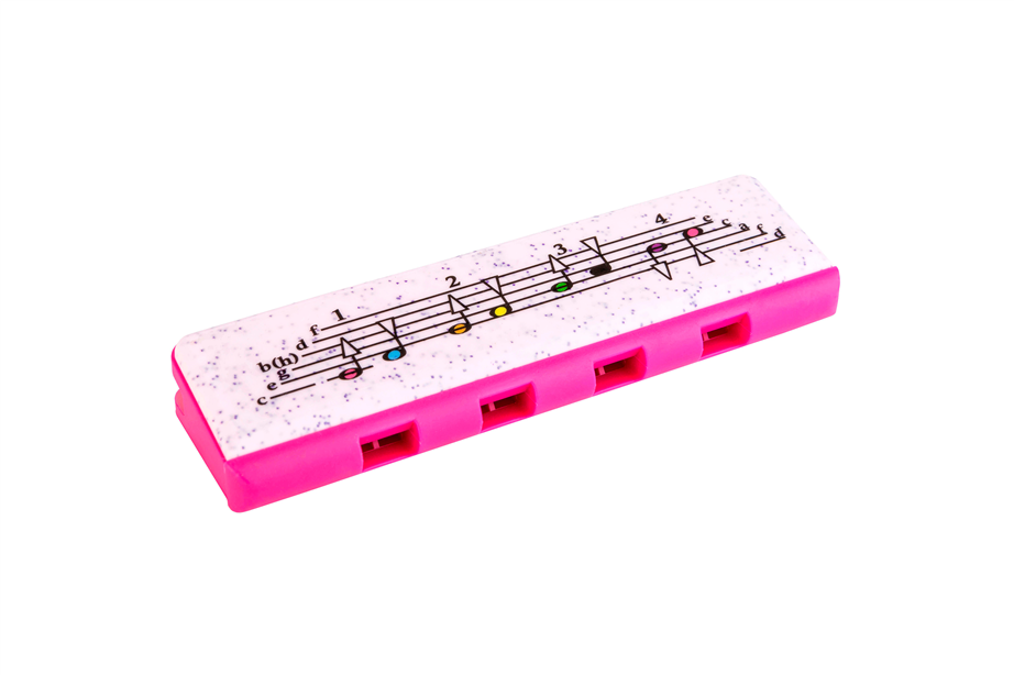 Harmonica Diatónica Hohner Speedy Rosa