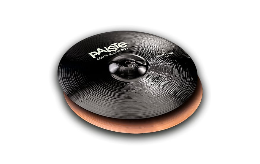 Prato Hi Hat Paiste 900 Series Heavy Black 14"