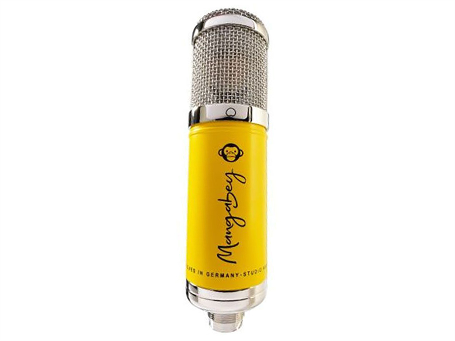 Monkey Banana Mangabey Tube Yellow Studio Microphone