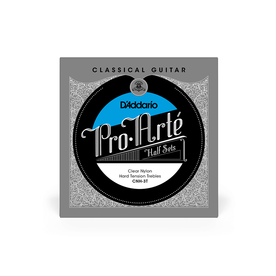 D'Addario CNH-3T Hard Tension Treble Half Sets Single classical guitar strings