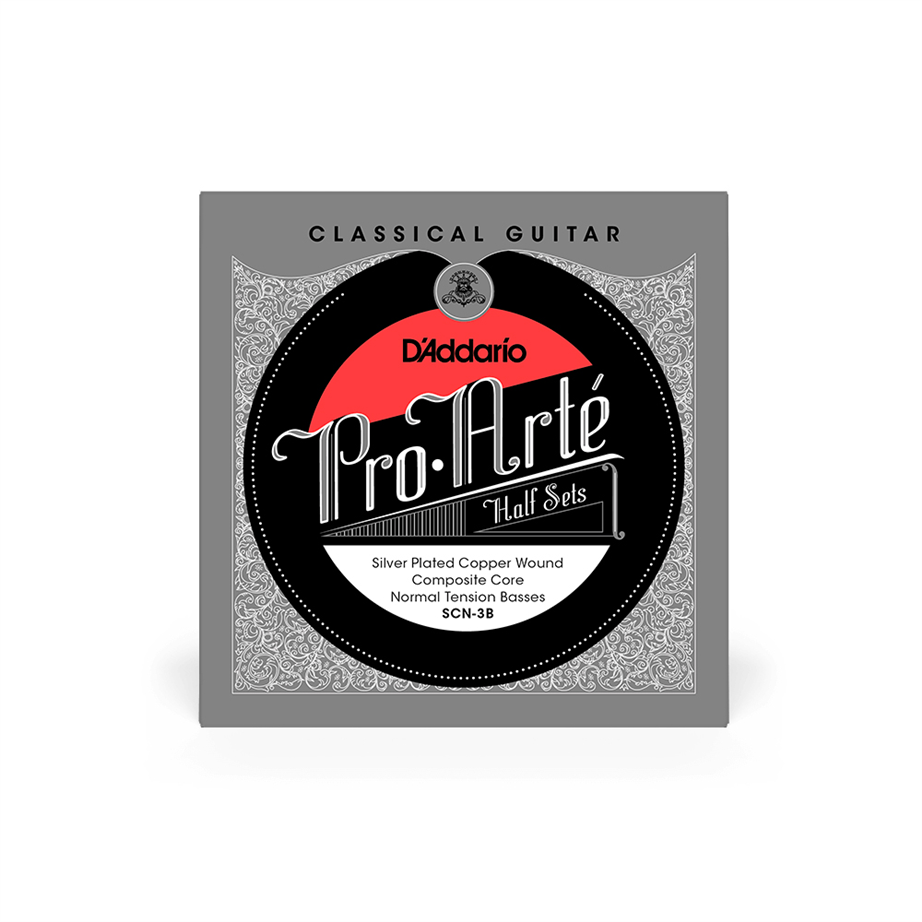 D Addario SCN 3B Composite Core Bass Half Sets Single classical