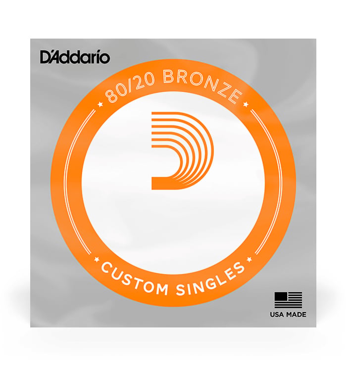 D'Addario Bronze BW024 Individual Acoustic Guitar String