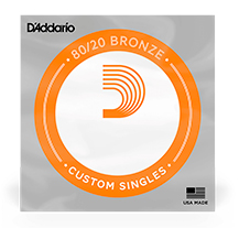 D'Addario BW052 Bronze Individual Acoustic Guitar String