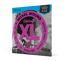 Daddario ESXL120 009-042 Double Ball End Electric guitar strings