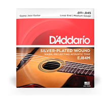 Daddario EJ84M Gypsy Jazz 011-045 Acoustic Guitar String Set