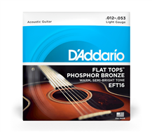 Daddario EFT16 Flat tops 012-053 Acoustic Guitar String Set