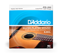 Daddario EJ84L Gypsy Jazz Loop End 010-044 Classic guitar strings