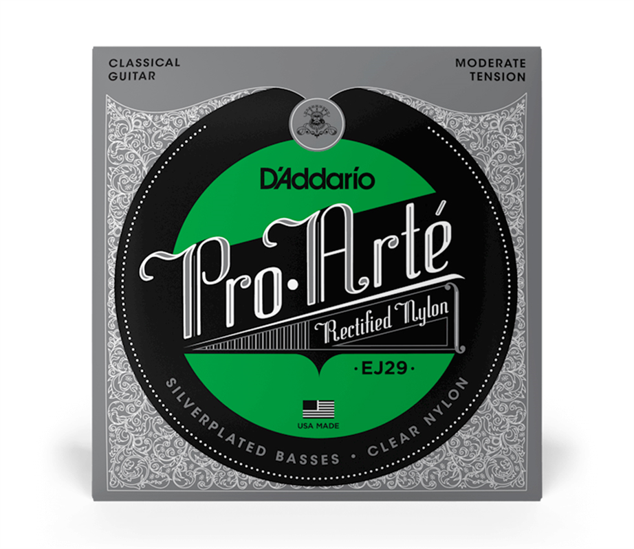 Luthier White Nylon MHT Classical Guitar Strings, Treble Set