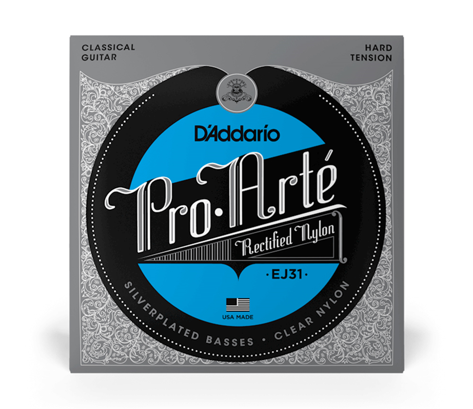 Daddario EJ31 Hard Tension Classical Guitar String Set